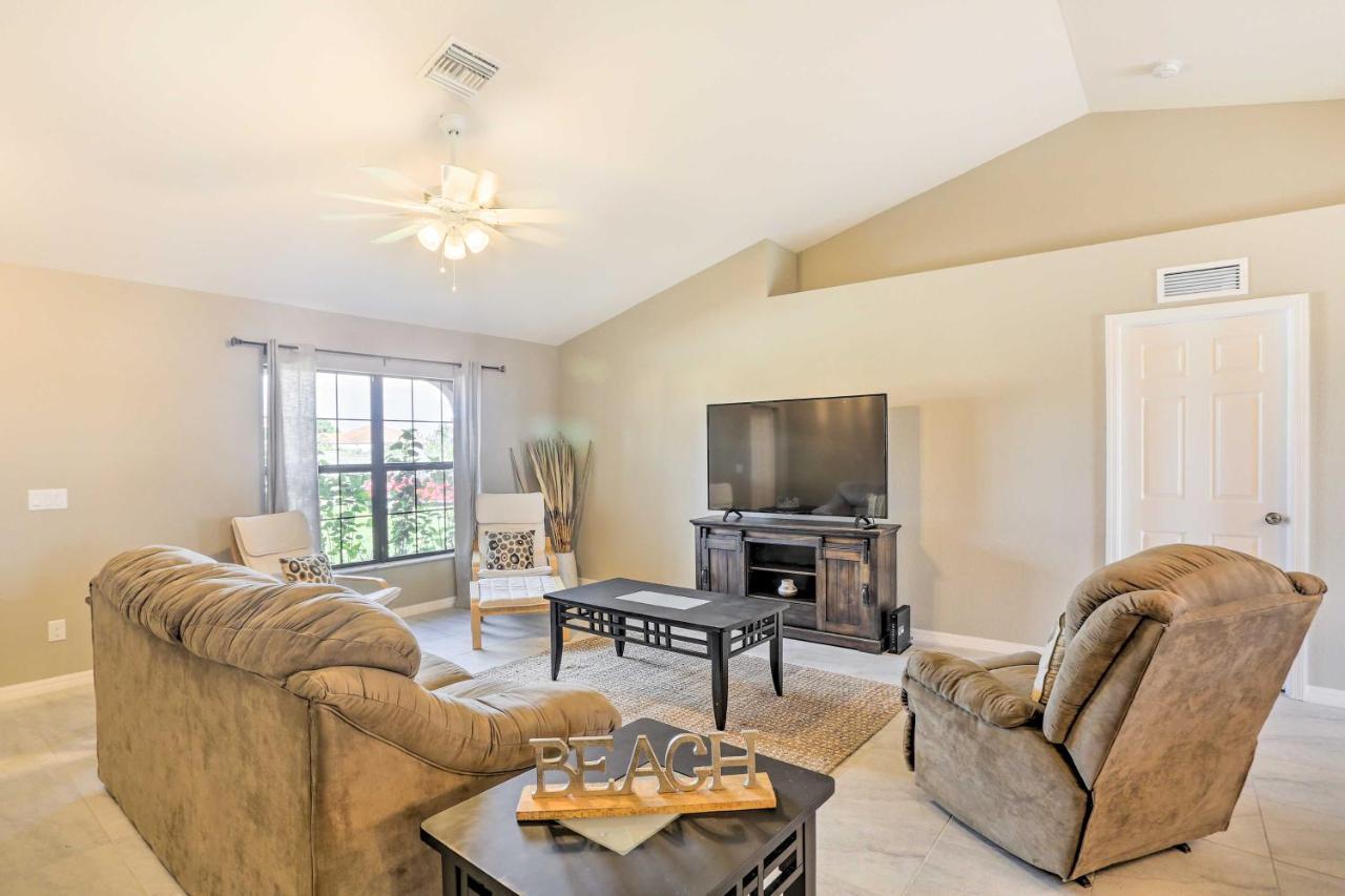 Central Cape Coral House With Private Screened Pool! Exterior foto