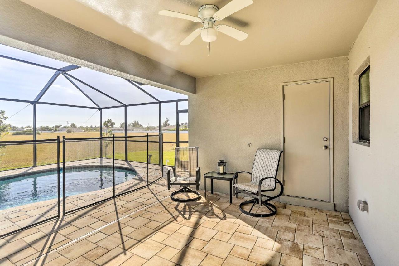 Central Cape Coral House With Private Screened Pool! Exterior foto